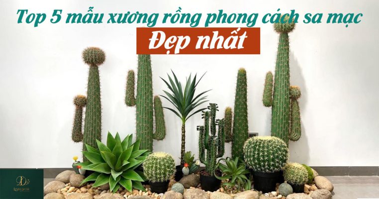 Những mẫu cây xương rồng giả