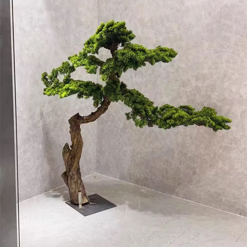 Cây tùng bonsai giả